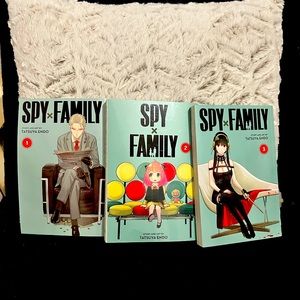 Spy X Family books. Books 1, 2 & 3